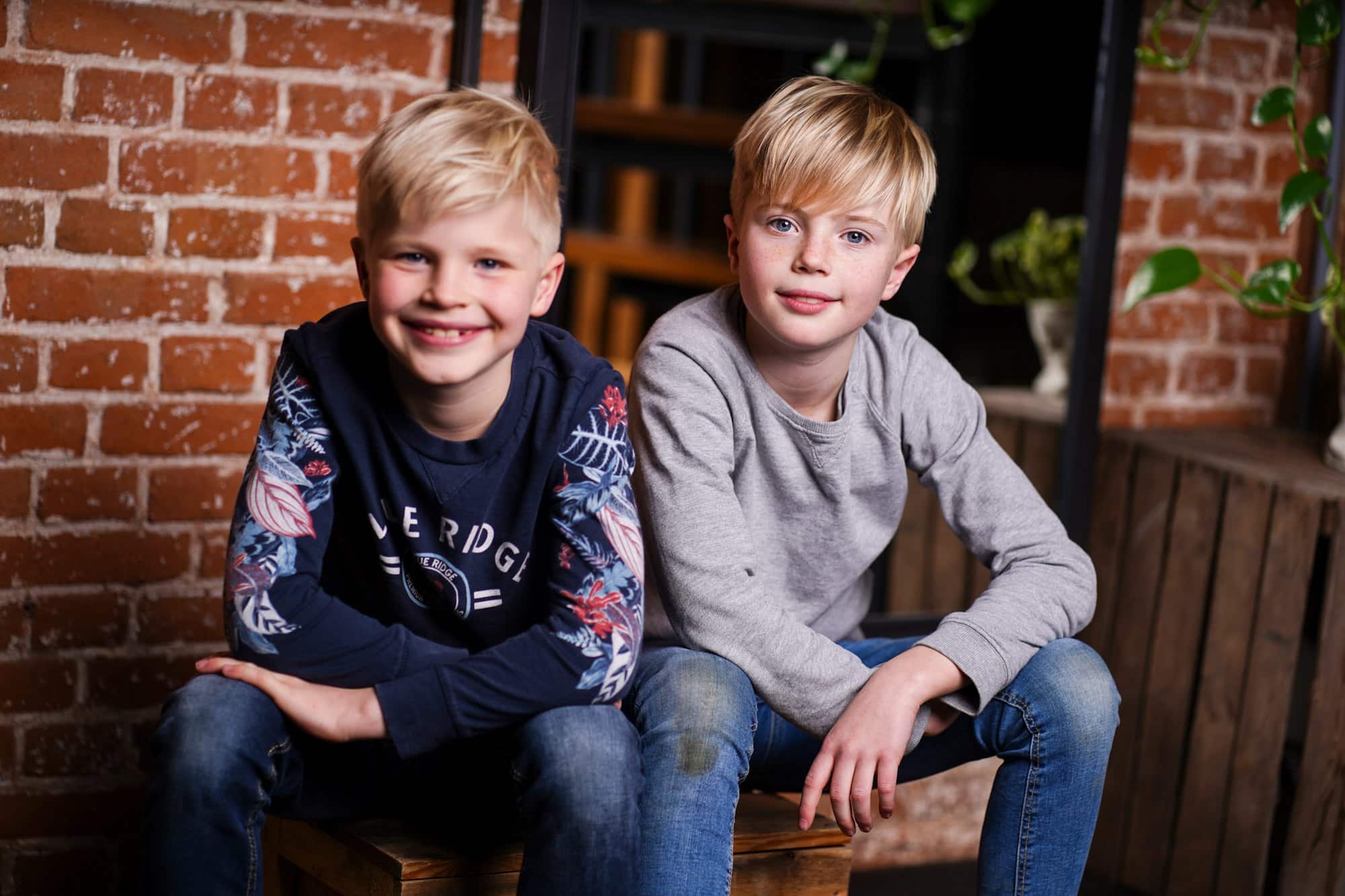 Studiokoudijs Kids fotoshoot