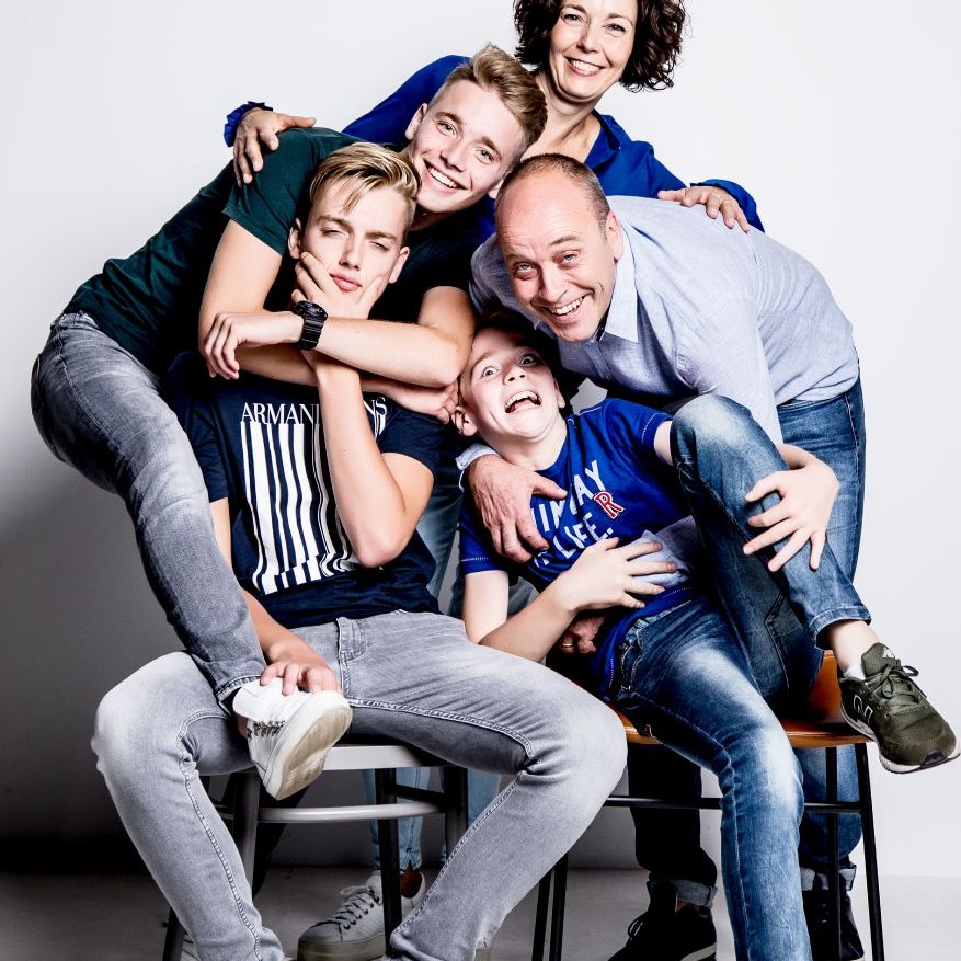 Studio koudijs Gezin en familie fotoshoot